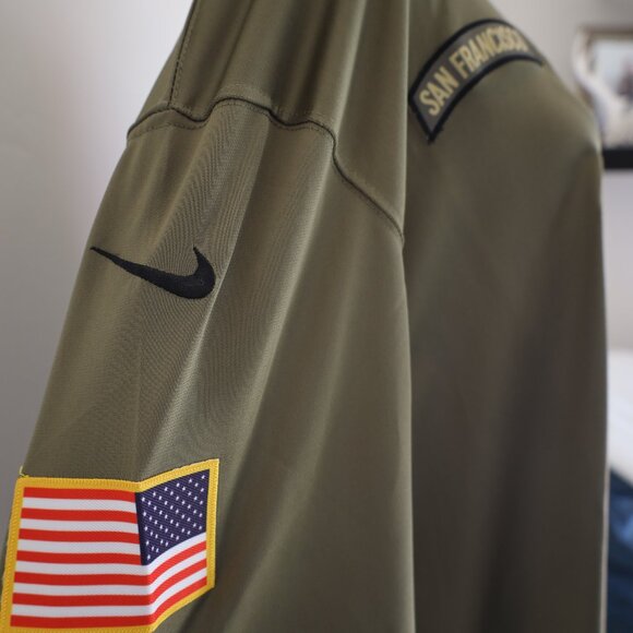 NWT 49ers Nike Salute To Service Limited Men's NFL Jersey - Picture 7 of 7